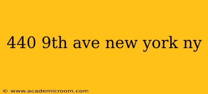 440 9th ave new york ny