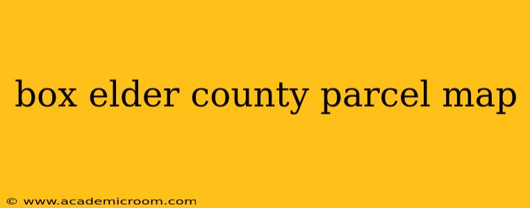 box elder county parcel map