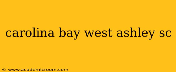 carolina bay west ashley sc