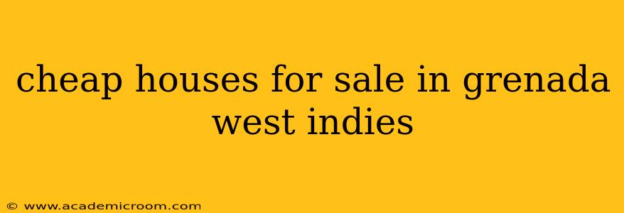 cheap houses for sale in grenada west indies