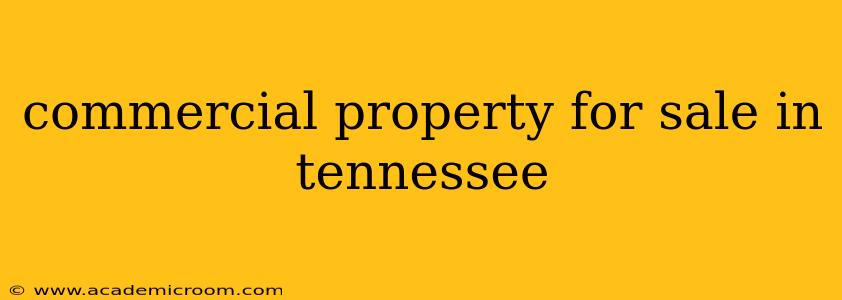commercial property for sale in tennessee