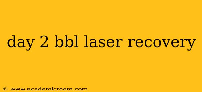 day 2 bbl laser recovery