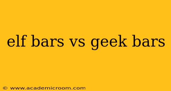 elf bars vs geek bars