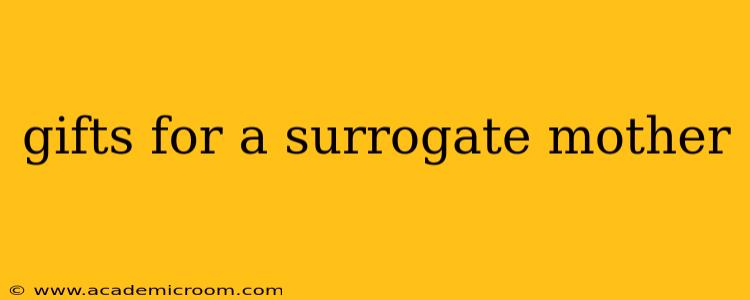gifts for a surrogate mother