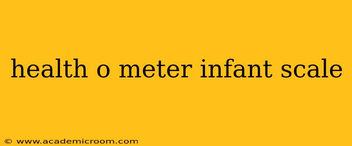 health o meter infant scale