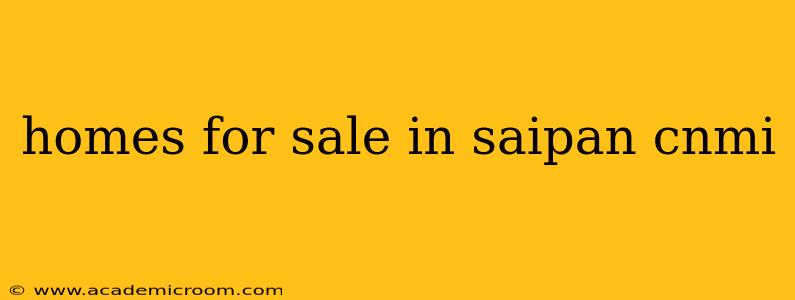 homes for sale in saipan cnmi