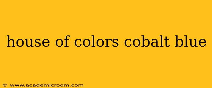 house of colors cobalt blue