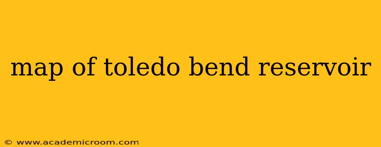 map of toledo bend reservoir