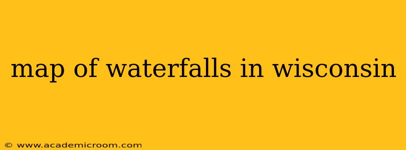 map of waterfalls in wisconsin