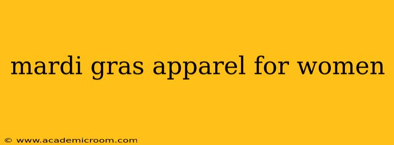 mardi gras apparel for women