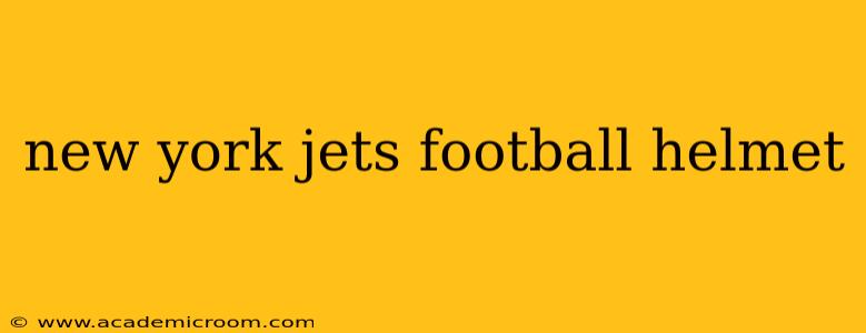 new york jets football helmet