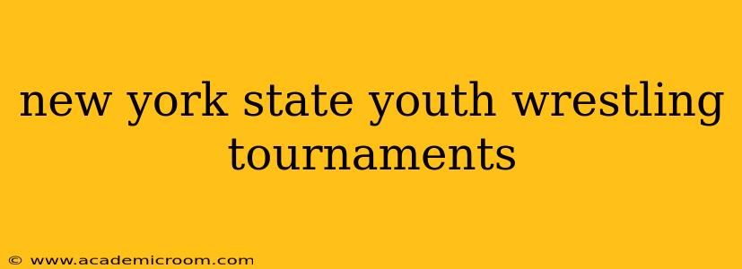 new york state youth wrestling tournaments