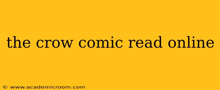 the crow comic read online