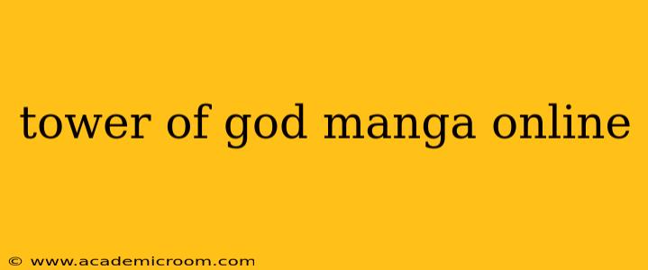 tower of god manga online