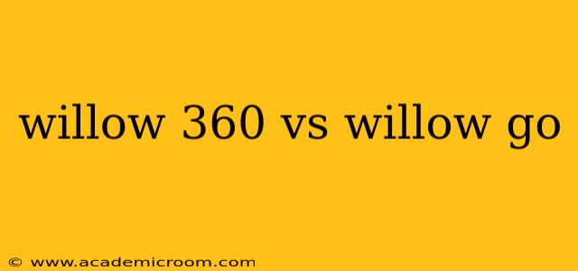 willow 360 vs willow go