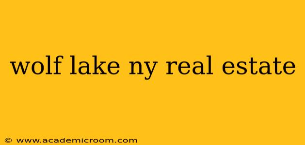 wolf lake ny real estate